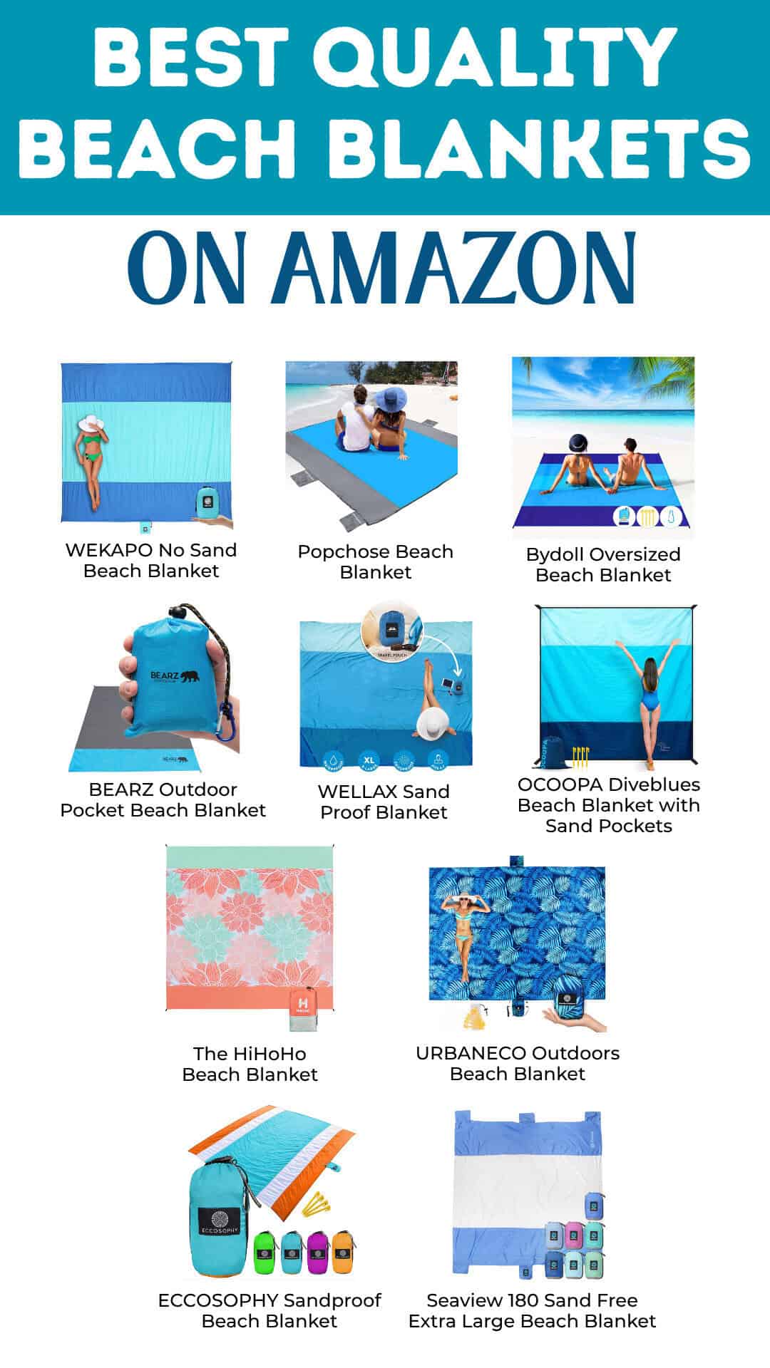 The Best Quality Beach Blankets on Amazon The Best Quality Beach Blankets on Amazon