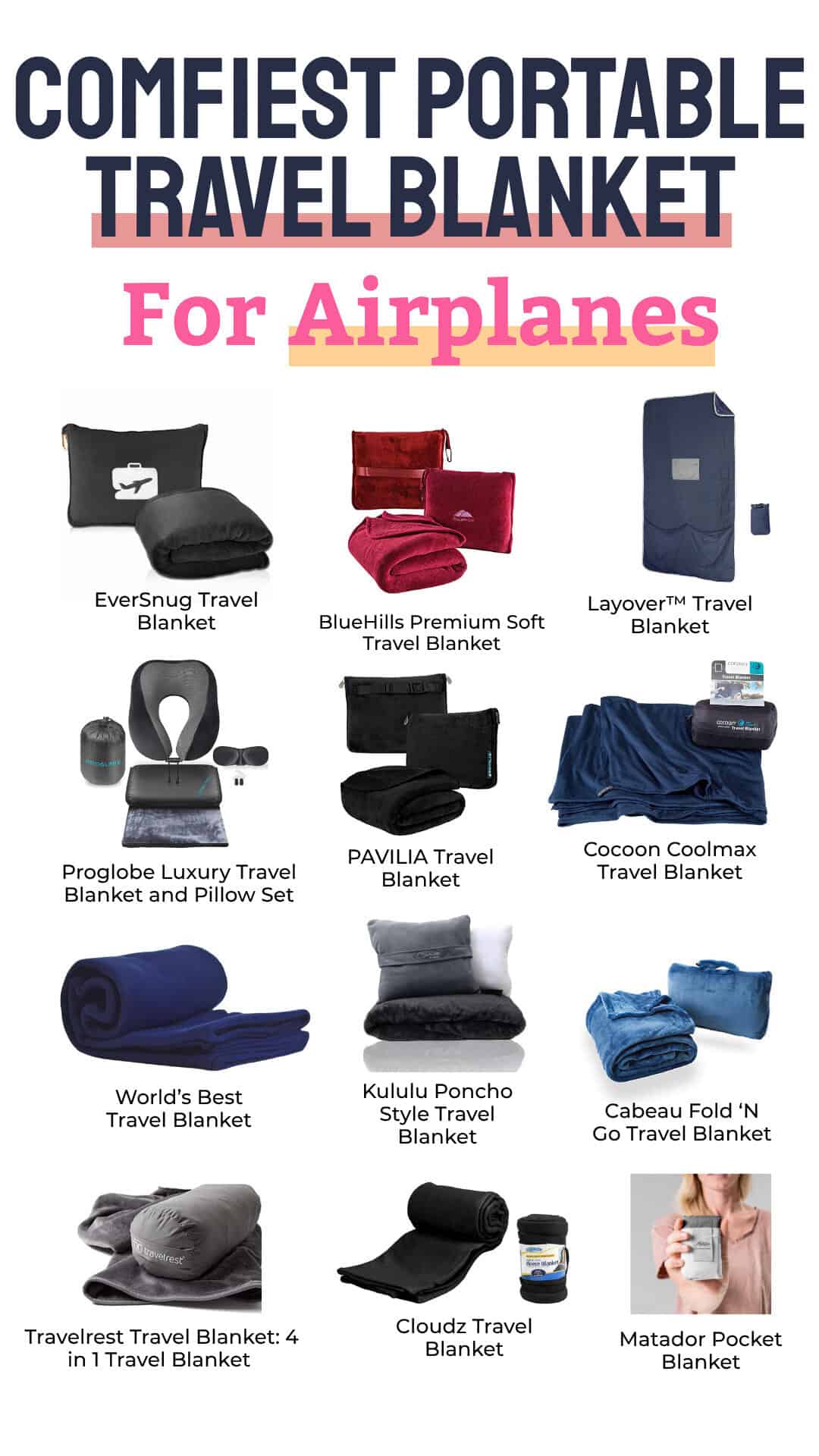The Comfiest Portable Travel Blanket For Airplanes The Comfiest Portable Travel Blanket For Airplanes