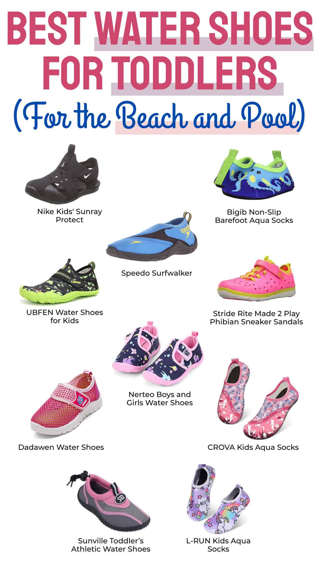 Best Water Shoes for Toddlers (For the Beach and Pool) Best Water Shoes for Toddlers (For the Beach and Pool)
