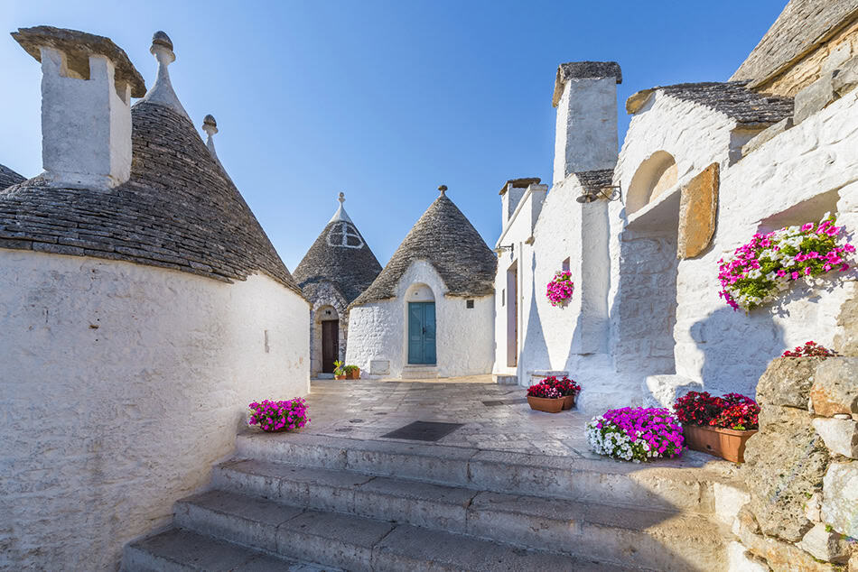 Alberobello city, Apulia, Italy