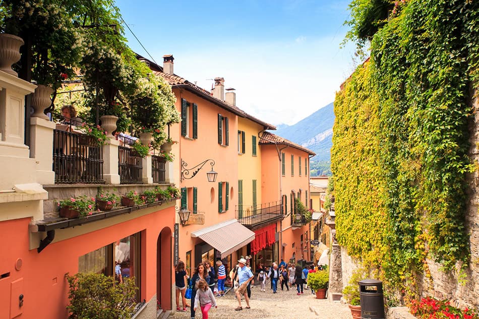 Bellagio Lake Como in Italy
