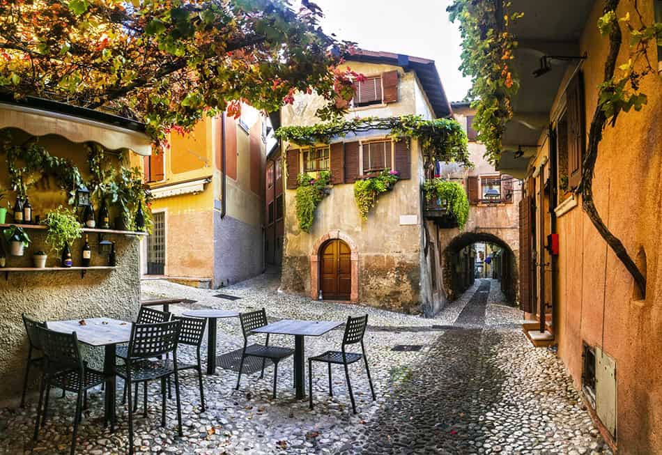 Malcesine Town Italy