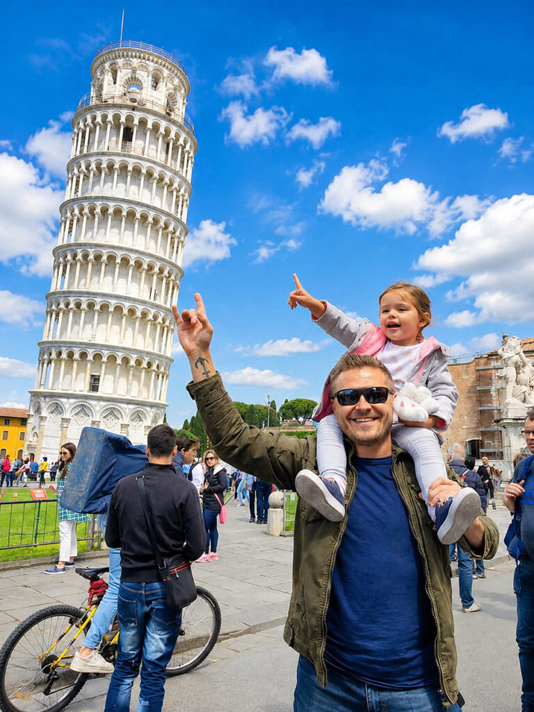 The Leaning Tower of Pisa, Italy