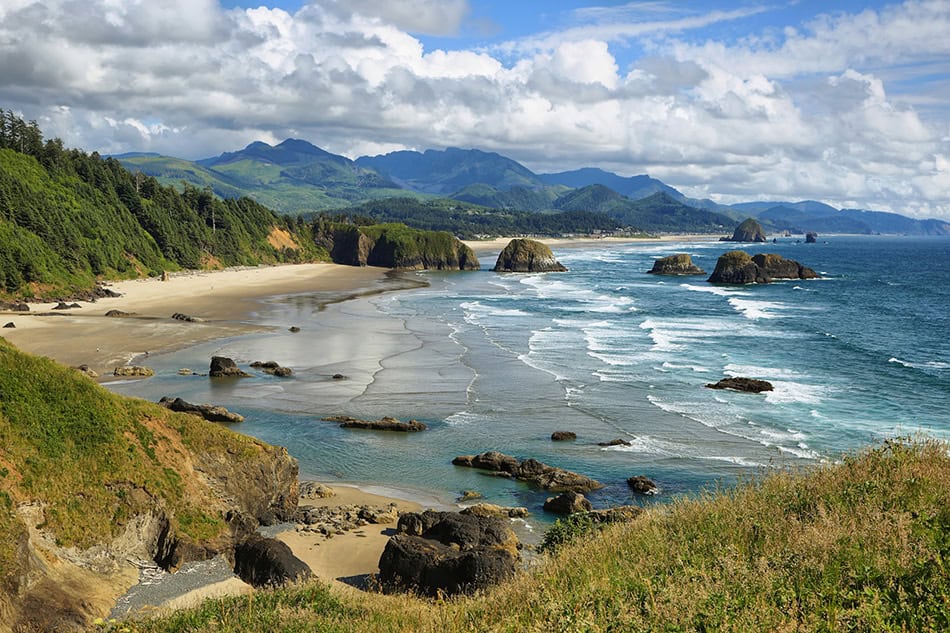 Cannon Beach in Oregon USA