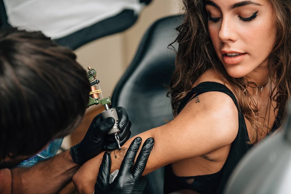 Getting a Tattoo