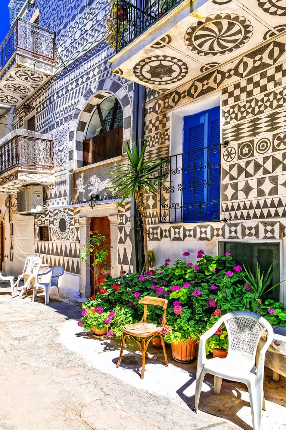 Pyrgi in Chios island Greece