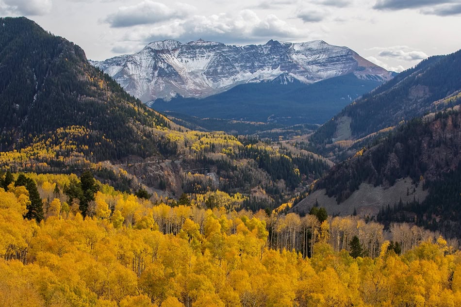 San Juan national forest in Colorado, USA